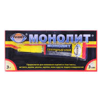 Фото товара - Супер клей АВИОРА монолит /12 шт/