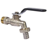 Фото товара - Кран водоразборный 3/4" ручка с носиком Wh ECO