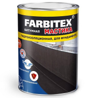 Фото товара - Мастика д/ФУНДАМЕНТА 2кг битумная FARBITEX