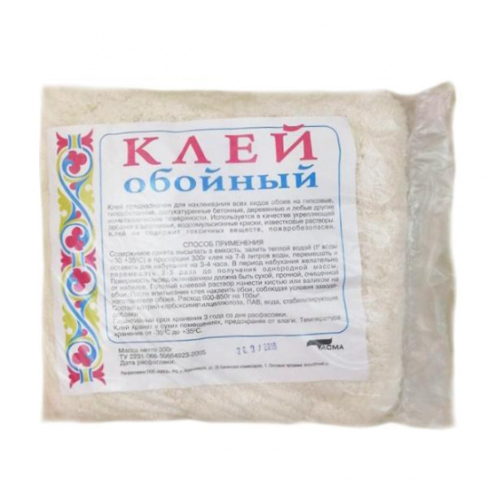 Большое фото товара - Обойный клей Тасма 300г /30/, 00000001502. Вариант №1