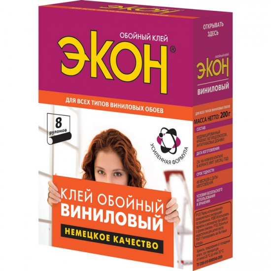 Большое фото товара - Обойный ЭКОН виниловый 450г/12/ 1830424, 00000005252. Вариант №1